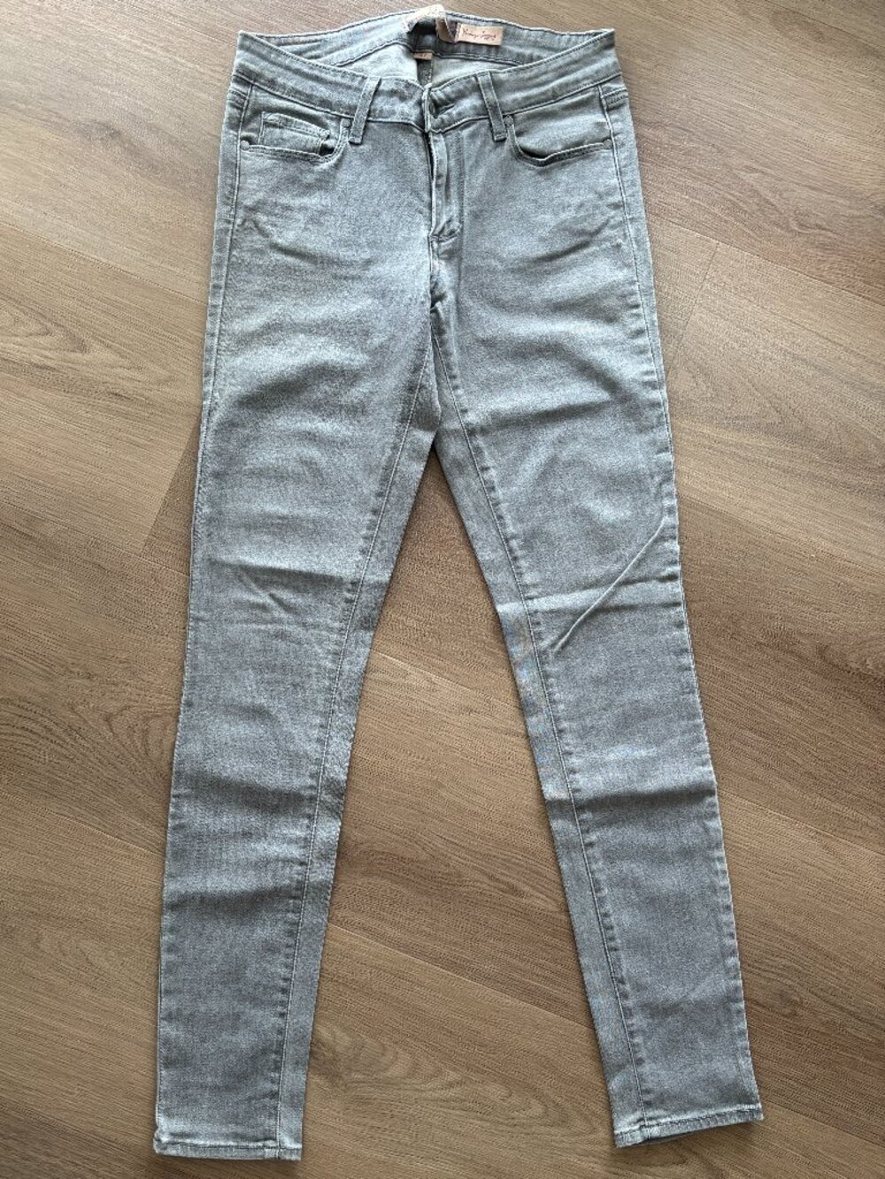 PAIGE Premium Denim VERDUGO Jegging Jeans Light Gray Size 27